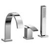 JACUZZI - RUBINETTERIA Miscelatore Jacuzzi - Rubinetteria Glint bordo vasca 3 fori con doccino estraibile