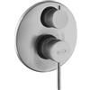 JACUZZI - RUBINETTERIA Miscelatore incasso doccia con deviatore in ottone satinato - Gun di Jacuzzi - Rubinetteria