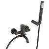 JACUZZI - RUBINETTERIA Miscelatore esterno vasca con doccino nero opaco - Gun di Jacuzzi - Rubinetteria