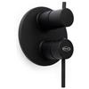 JACUZZI - RUBINETTERIA Miscelatore incasso doccia con deviatore nero opaco - Gun di Jacuzzi - Rubinetteria