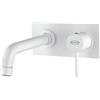 JACUZZI - RUBINETTERIA Miscelatore lavabo incasso canna 19 cm bianco opaco - Gun di Jacuzzi - Rubinetteria