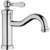 JACUZZI - RUBINETTERIA Miscelatore per lavabo collezione BRERA di Jacuzzi - Rubinetteria cromo e bianco per click clack