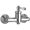 JACUZZI - RUBINETTERIA Miscelatore doccia esterno BRERA di Jacuzzi - Rubinetteria in ottone cromato e ceramica bianca