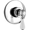 JACUZZI - RUBINETTERIA Doccia a incasso miscelatore BRERA di Jacuzzi - Rubinetteria in ottone cromato e ceramica bianca
