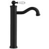 JACUZZI - RUBINETTERIA Lavabo alto miscelatore BRERA di Jacuzzi - Rubinetteria nero opaco e bianco per piletta click clack