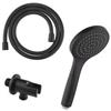 JACUZZI - RUBINETTERIA Set doccetta con supporto a a muro e flessibile nero opaco - Jacuzzi - Rubinetteria