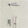 JACUZZI - RUBINETTERIA Composizione doccia JACUZZI Rubinetteria Plaza con braccio soffione doccetta e miscelatore