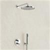 JACUZZI - RUBINETTERIA Composizione doccia Jacuzzi - Rubinetteria Brera con braccio soffione doccetta e miscelatore