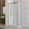 DEGHI Box doccia 75x105 cm scorrevole con vetro trasparente e profilo cromo 200h - Skin