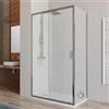 DEGHI Box doccia 70x115 cm scorrevole con vetro trasparente e profilo cromo 200h - Skin