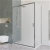 DEGHI Box doccia 90x140 cm scorrevole con vetro stampato e profilo cromo 200h - Skin