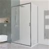 DEGHI Box doccia 80x130 cm scorrevole con vetro stampato e profilo cromo 200h - Skin