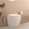 VITRA Vaso filomuro con sedile copri wc softclose bianco - Jesse