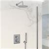 JACUZZI - RUBINETTERIA Composizione doccia Jacuzzi - Rubinetteria Tanka con braccio soffione doccino e miscelatore termostatico con deviatore