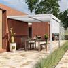 DEGHI Pergola con tetto a lamelle 3x3,6 m in alluminio bianco - Enea