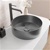 VITRA Lavabo d'appoggio 40 cm in acciaio inox cromo - Glered