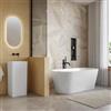 DEGHI Vasca da bagno freestanding 160x60h cm in acrilico bianco lucido - Iguala