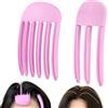 XURJUMI 2 pezzi accessori per artefatto con teschio alto, per ragazze, fermagli per capelli naturali, senza cuciture, per lo styling, fermagli per radici dei capelli, per volume, morbidi fermagli per