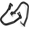 QRDKKL Barre Paramotore Per Indian Per Scout 2015-2024 Per Sixty ABS 2016-2024 Paraurti Per Moto Autostrada Protezione Motore Barre Protezione(Nero)