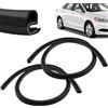 JOLANG 2M Guarnizione Portiera Auto Universale in Gomma | Protezione Bordi, Riduce Rumore, Antipolvere, Per Auto Camper Caravan e Barche