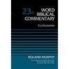 Roland E. Murphy Ecclesiastes, Volume 23A (Copertina rigida)