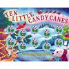 Amanda Sobotka Ten Little Candy Canes (Libro di cartone) Counting Storybooks