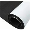 GSJNHY Pavimenti Pavimento for Barche in Schiuma Eva Foglio for decking Marino 240x45 cm Tappeto for Yacht in Finto Teak Tappetino Antiscivolo Autoadesivo RV per Barche(Dark Grey White)