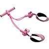 Generic Pedale Caviglia Estrattore Fascia di Resistenza con Manico Elastico Yoga Sit-up Pull Corda Uomini Donne Pedale Tenditore Esercizio Allenamento