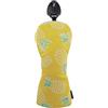 Fonowx Copertura Testa Golf Club Copertura Protettiva Golf Testa Legno Manica Lunga Pelle PU Antivibrazione Fodera Spessa Adatta per Uomini Donne Campo, Bianco Dr 36cmx18cm