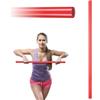 Gymtek® Bastone da Ginnastica, Barra per Allenamento - 120 cm di Lunghezza - Bastone per Ginnastica, Bastone da Allenamento, Bastone per Fitness, Pilates, Palestra Domestica, Palestra