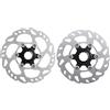 Generico Compatibile for Shimano SLX RT70 Centro Blocco Rotore Freno A Disco Ice Technologies 160 Millimetri 140 Millimetri Bici da Strada 105 R7000 R7020 R8020 R8070,Componenti(140mm 1pc 160mm 1pc)