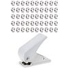 Aymzbd 1 Pezzo Perforatore Freccette con Posizionamento Automatico Utensile Manuale in Metallo Leggero per con O- Adatto a Giocatori Torneo, Pugno e 50 Anelli