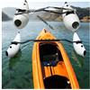 VSAQLNWZ Stabilizzatori per kayak, lunghezza del braccio regolabile per kayak, facile da installare, galleggianti in 3 colori per adattarsi al tuo stile e alle tue esigenze, giallo