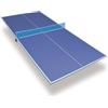 STAPERFO Tavolo da ping pong pieghevole, 244 x 122 cm, in MDF da 12 mm, con protezione UV, resistente alle intemperie, per interni ed esterni, salvaspazio, per casa, giardino e hobby, blu