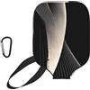 CNTDBU Custodia per pagaia da pickleball, in neoprene, con tasca in rete, moschettone per borsa da palestra