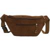 Aurobest Marsupio Velluto Coste con Tracolla Regolabile, Borsa Tracolla Moda per Donna & Uomo, Zaino Sportivo Unisex, Marsupio Cintura per Outdoor, Viaggio, Running, Corsa, Scuola (Marrone)