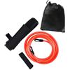 Tdoutop Cintura di Resistenza per Il Nuoto con Elastico, Cintura di Allenamento, Dispositivo di Allenamento con Resistenza All'acqua, Rosso