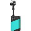 KLdcfhDR Pompa di gonfiaggio for Bici Portatile con Display Digitale da 1 pz, Design Multi-valvola for Biciclette da Strada Presta Schrader Clik Dunlop MTB(E1V5-Purple)