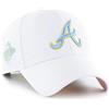 47 Atlanta Braves White MLB World Series Sure Shot Most Value P. Snapback cap - One-Size