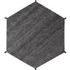 Generic Tenda parasole rotonda per trampolino, rete a baldacchino per trampolino, strumento di protezione per picnic, cortili, eventi comunitari, feste di compleanno