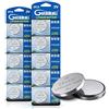 LAPROBING Batteria CR2430 al litio 3 V, bottone della batteria a bottone elettronico (10 pezzi)