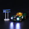 GEAMENT Set di Luci LED Compatibile Con LEGO 1968 Ford Mustang Fastback Speed Champions 75884 (Modello di mattoncini non incluso)