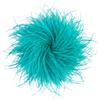 Baesics Spilla Piuma - Donna Soffice Piuma di Struzzo Spilla Stile Vintage Accessorio Cappello Sposa Matrimonio Festa Carnevale Fermaglio Capelli Fascinator per Blazer Vestito Giacca - Design Fiori