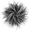 Baesics Spilla con Piuma da Donna - Spilla con Piuma Anstecker Piuma di Struzzo Fluffy | Spilla con Fiore da Anello Piuma Piuma da Anello | Vintage per Matrimonio Sposa Carnevale Blazer Abito, SF