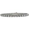Goldway bracciale tennis in acciaio L316 anallergico con zirconi colorati mm4 regalo uomo donna disponibili in diverse Misure (21 cm, Bianco)