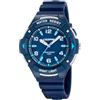 Calypso Orologio Uomo K5883/3 Street Style cassa di Gomma cinturino in Gomma Azzuro
