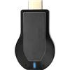 Goshyda Adattatore Display Wireless HDMI, Dongle Display WiFi 1080P, Dongle Ricevitore Mirroring Schermo Portatile Compatto, Supporto Miracast DLNA