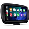 VIBEX Autoradio 9 | Android per FIAT 500X 2015-2023, Wireless CarPlay Android Auto | Navigazione GPS | Bluetooth WiFi | Schermo Touch HD Supporto Retrocamera CANBUS |