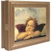 Cer-Plast Armadietto Portachiavi In Legno Con Pannello Portachiavi Organizer Per Chiavi Da Parete Stile Vintage