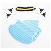 h.koenig Kit Accessori spazzole Rullo Panni K90 Robot WaterMop SWRC90 SWRC110